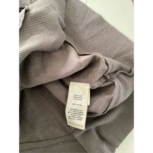 Soft Surroundings Womens Corinna Full Zip Hoodie Sz S Embroidered Clay Brown - Picture 8 of 8